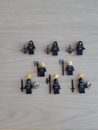 Predám lego mix nových figúrok serpent knights,