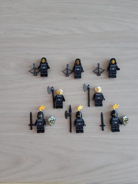 Predám lego mix nových figúrok serpent knights, 