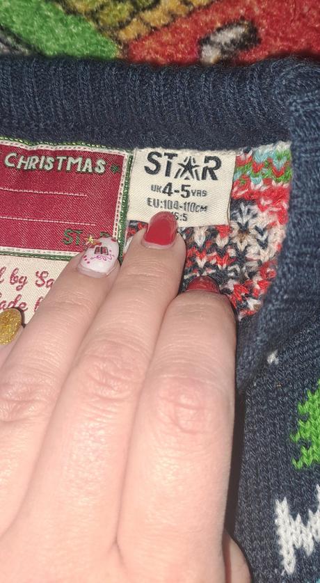 110 vianočný sveter, 110