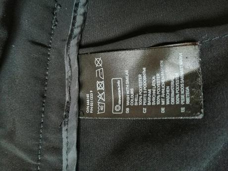 Čierne elegantne nohavice h&m, h&m,m