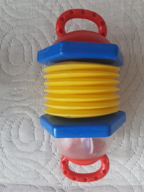 Retro detská plastová harmonika, 