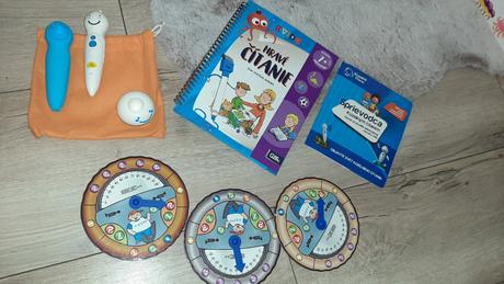 Albi kúzelné čítanie set (pero, hra do auta, kniha, 
