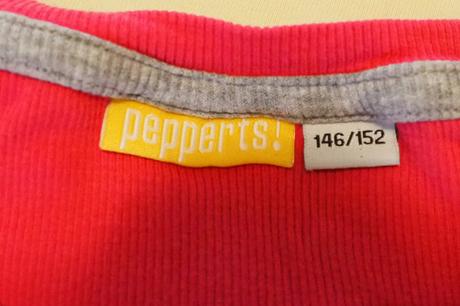 Dievčenské tričko s dlhým rukávom, pepperts,146