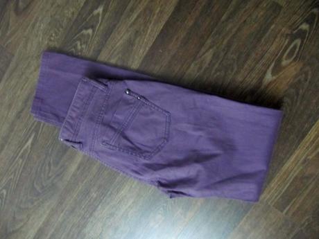 Fialové nohavice 17.&co., xs