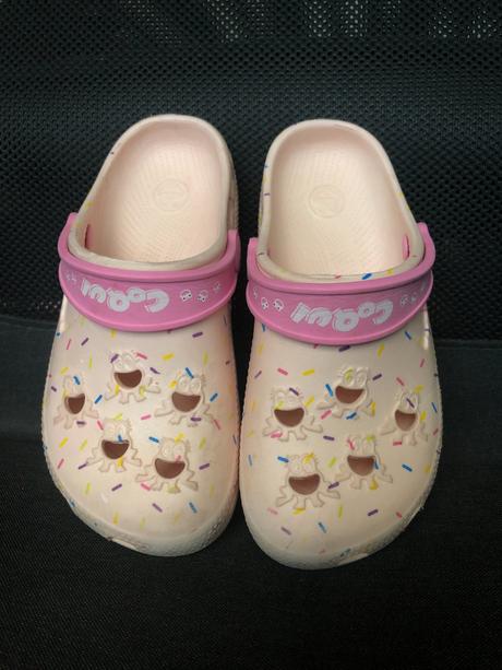 Šľapky coqui v.31-32 oranžové, coqui,31