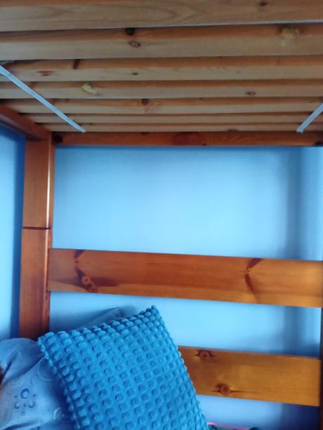 Poschodová posteľ s masívu, šírka (cm): 100,dĺžka (cm): 210