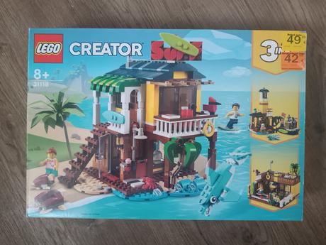 Lego creator 31118 surfer beach house 3v1, 