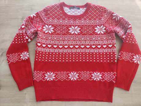 Sveter zimný vzor, new yorker,m