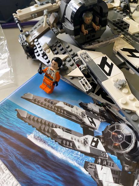 Lego star wars 75242 stíhačka tie black ace, 