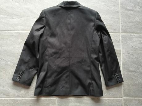Kvalitné čierne sako ham, v128, h&m,128