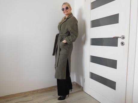 Zara woman -s/m-kabát dámsky,vlnený,, zara,s