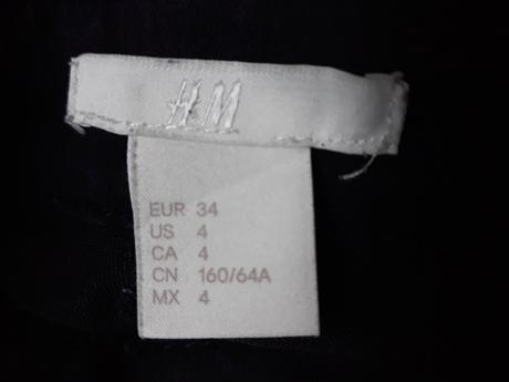 Čierne rifle, h&m,34