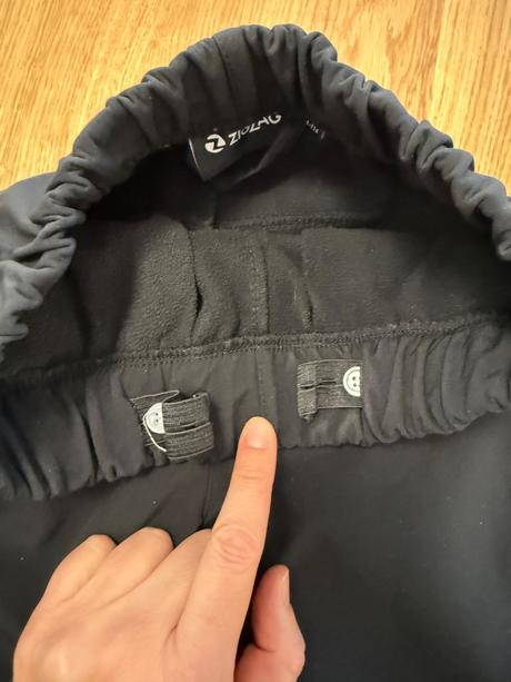 Zateplene outdoor nohavice, 134