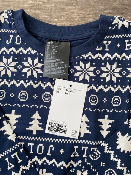 Pyžamo hm, h&m,98