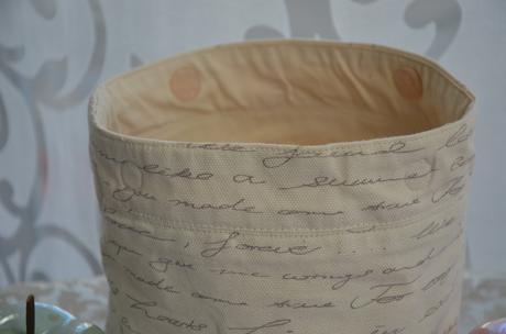 Maslový textilný košík, 