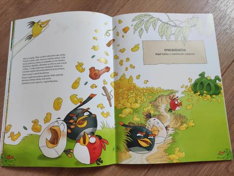 Angry birds zabavna cvicebnica,