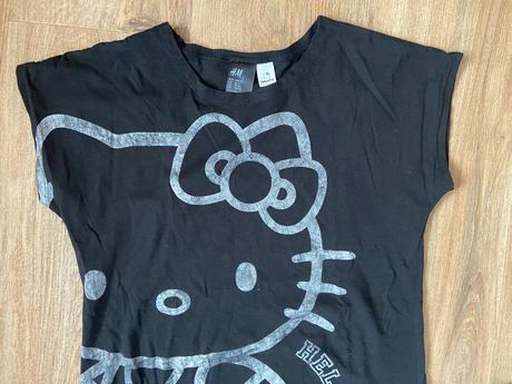 Tričko hello kitty, h&m,146