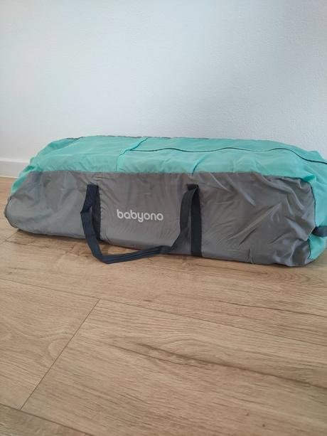 Babyono postieľka cestovná s doplnkami 2v1 mint a, šírka (cm): 60,dĺžka (cm): 120