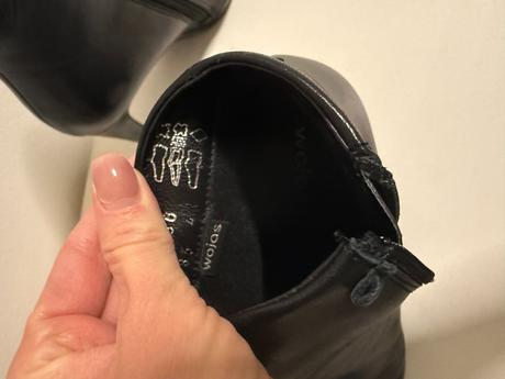 Wojas kožené kotníkové čižmy veľ. 36, vd 23,5 cm, wojas,36