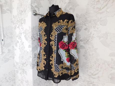 Damska trendy košelova bluzka, 36