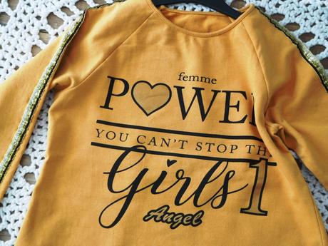 Trendy predlžená mikina - tunika super stav, 146