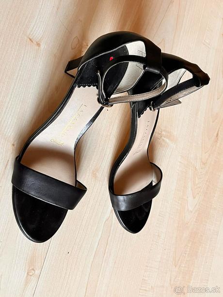 Kožené elegantné sandále - cena vrátane poštovného, 42