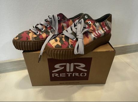 Dámske tenisky retro jeans, 38