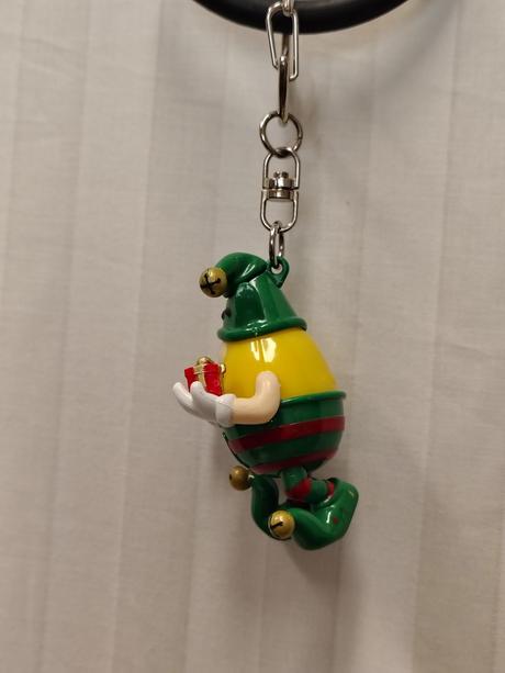 Zberateľská figúrka žltý elf vianočná edícia m&m's, 