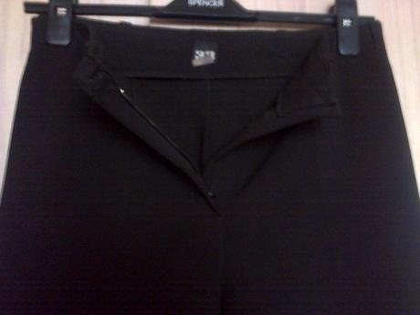 Nohavice čierne, 38