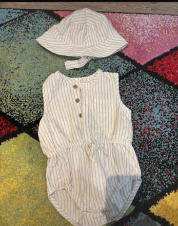 Letny overal s klobukom, george,80