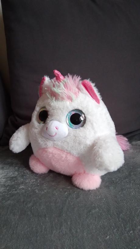 Veľký jednorožec plyšák ako nový 26cm, 