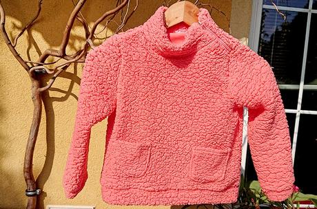 Teplučký dievčenský sveter, bunda - 122, 122