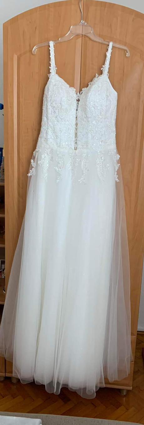 Svadobné šaty 38-42, m