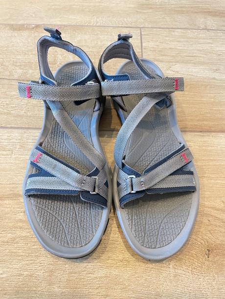 Turistické sandále quechua, quechua,36