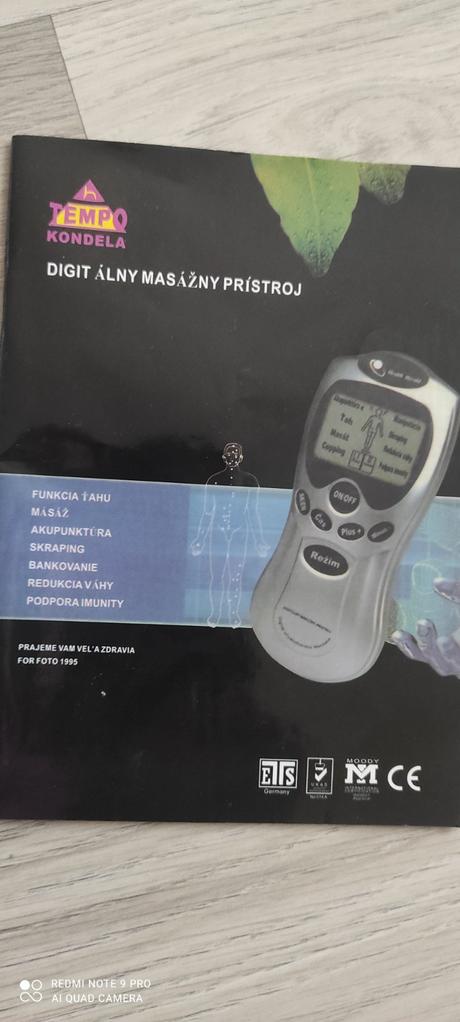 Masážny prístroj, 