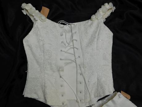 Luxusne nadherne svadobne saty(komplet), 38