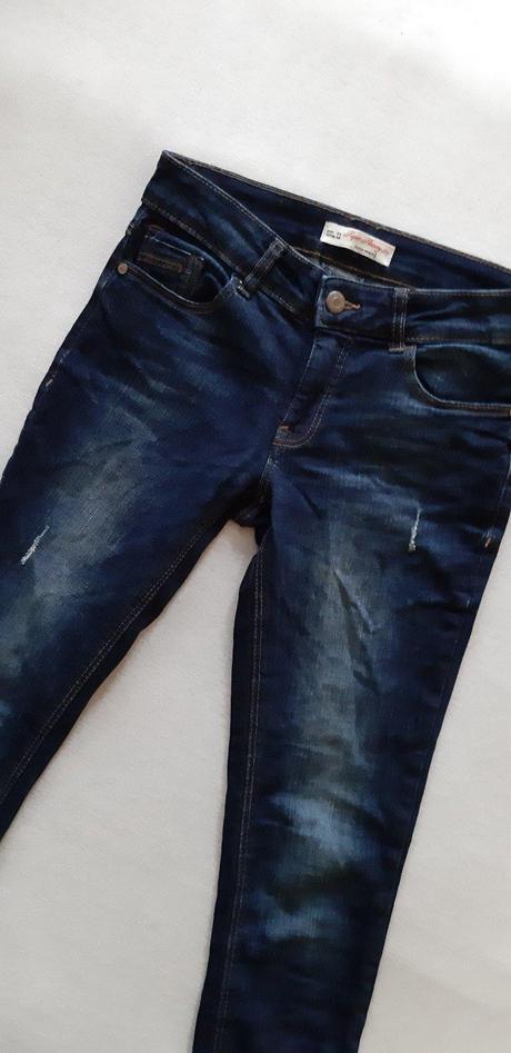 Elastické skinny rifle, c&a,34