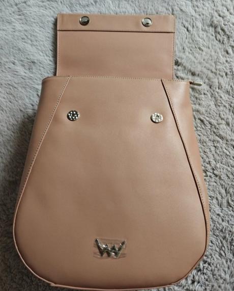 Vuch kožený batoh melvin creme,