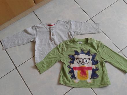 2 ks mikinky, vel. 9-12 mes., 98