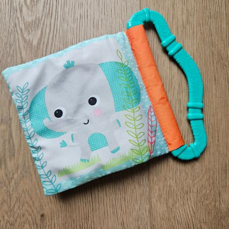 Hryzačka/knižka bright starts 3m+, 