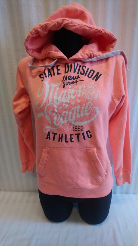 Dámska marhulová mikina klokanka, clockhouse, m, clockhouse,m