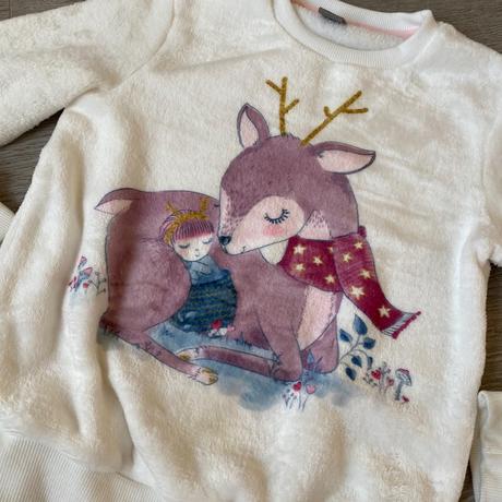 Zateplena mikina srnky, 122