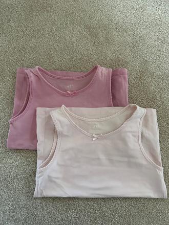 Tielko 2 ks, zn. h&m, veľ. 110/116, h&m,110