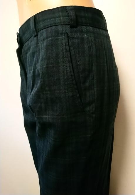 Dámske kárované nohavice, bexleys, xs