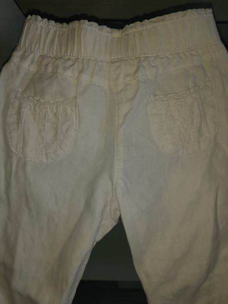 Lanove nohavice, h&m,80