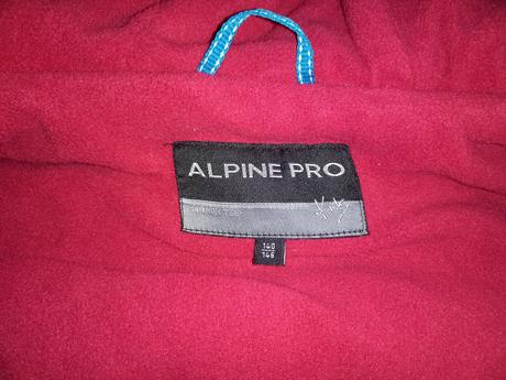 Športová bunda 140/146, alpine pro,140