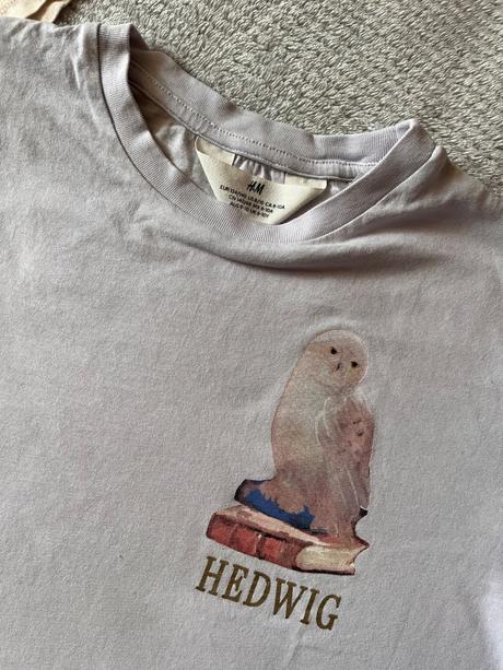 2x tričko harry potter, h&m,134