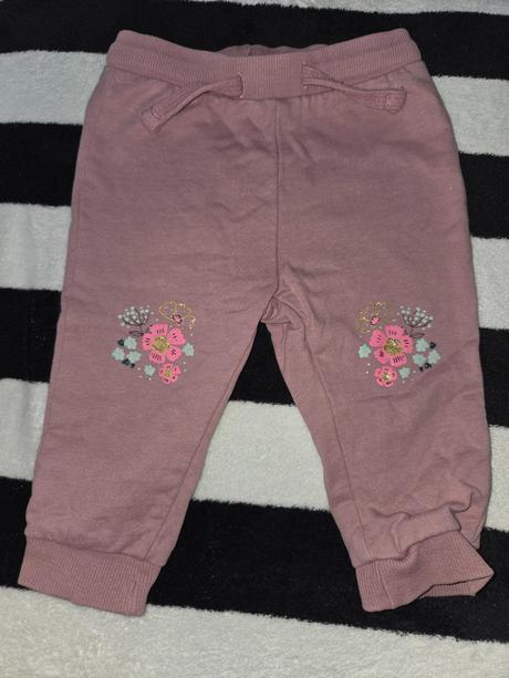 Baby teplačiky 6/9 mesiace, fox & bunny,74