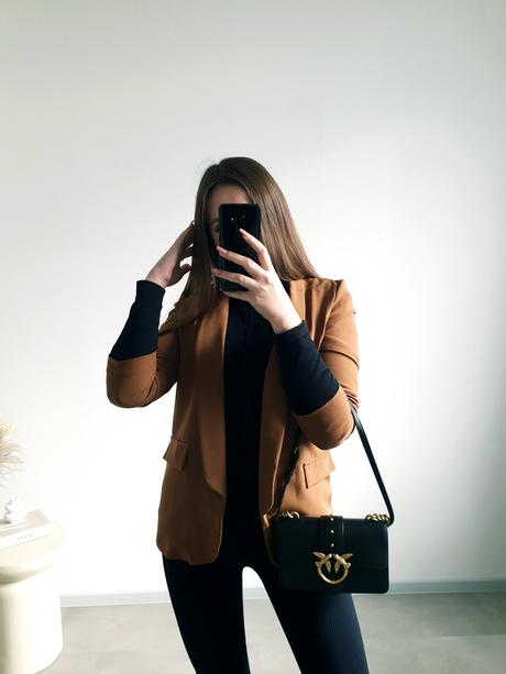 Hnedé sako xs/s, xs