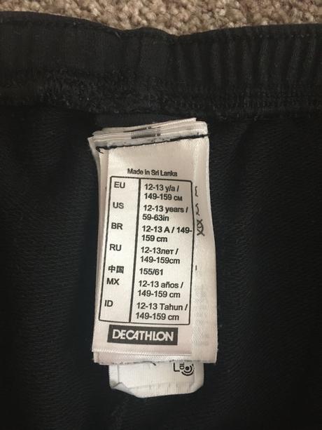 Legíny, decathlon,152